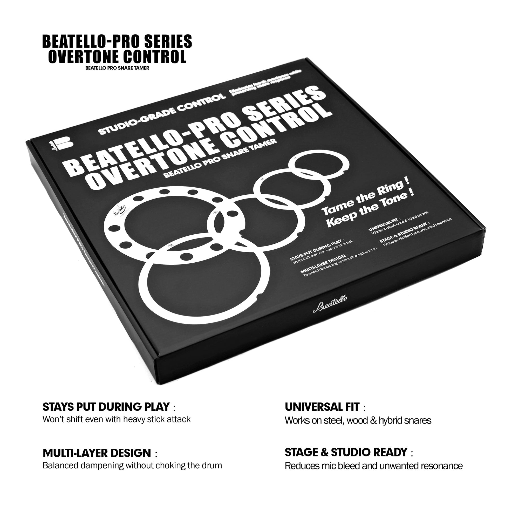 Beatello-Reso Rings & Low-End Enhancers Drum Mute Beatello workshop
