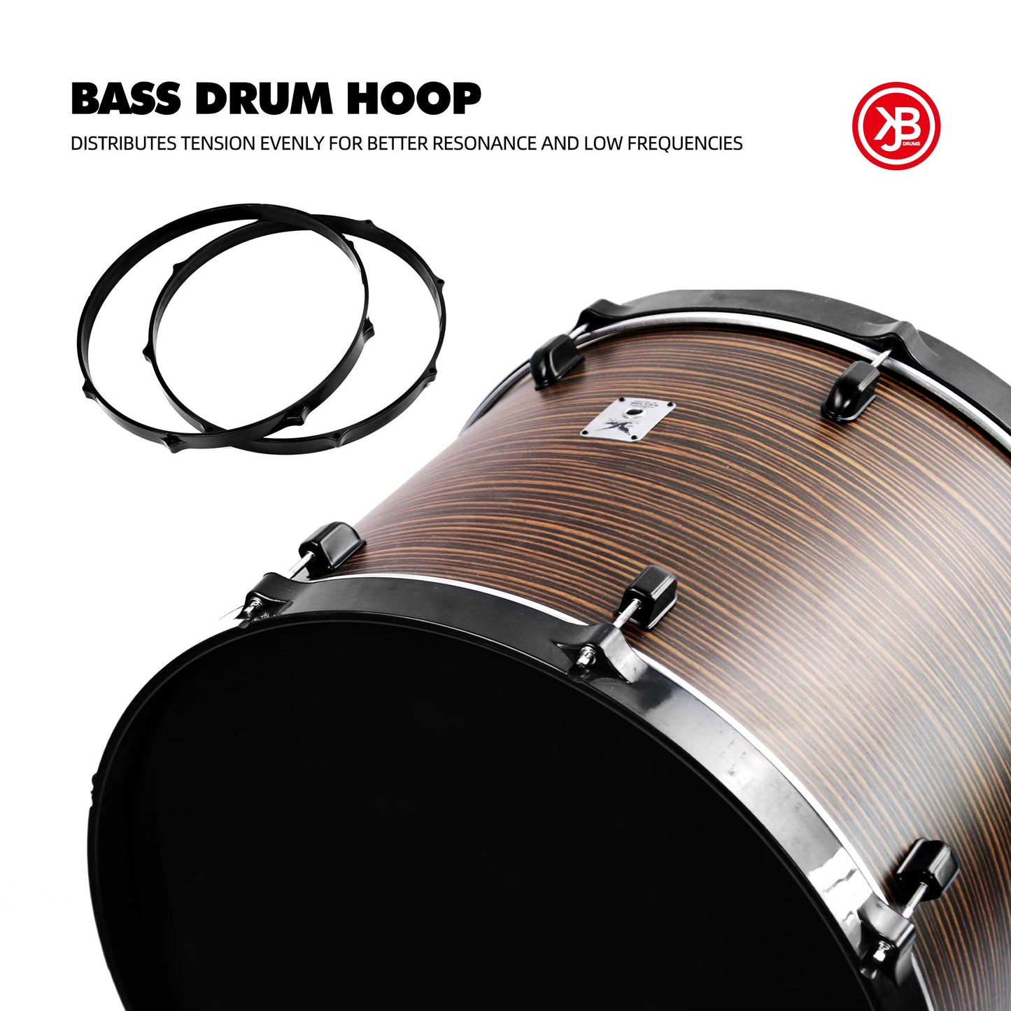 8-Lug Snare Drum Hoop - 22 inch Beatello
