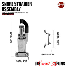 Bearello Snare Drum Throw Off Assembly