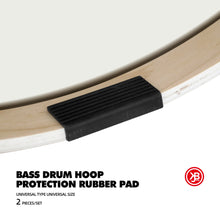 2 Psc Bass Drum Hoop Guard Beatello