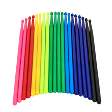 Beatello Nylon resin 5A universal drumsticks (10 pairs) in random colors