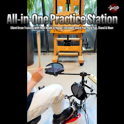 Tunable Drum Practice Pad Set