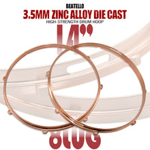 14“ 8 lug 3.5MM ZINC Alloy Die Cast Drum Hoop
