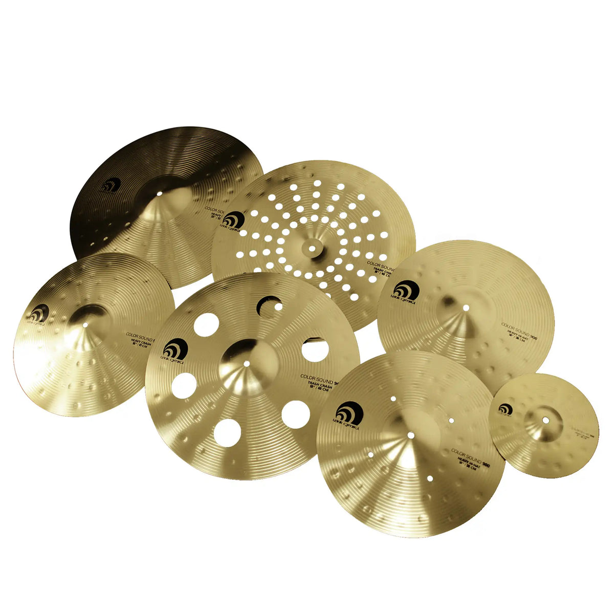 Heavy 300 6-piece Cymbal Pack