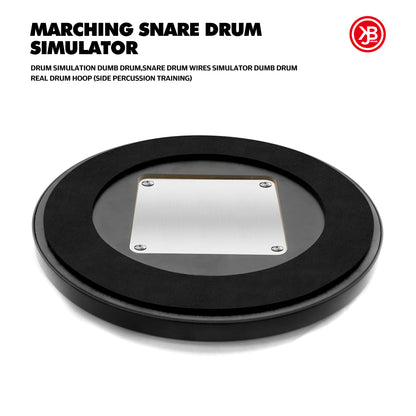 Beatello Marching Snare Drum Built-in 455 Steel Balls