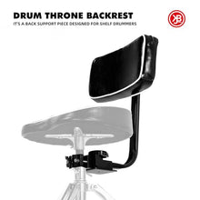 Universal Drum Throne Backrest – Adjustable & Removable