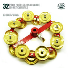 32-pack Professional Grade Hi-hat Cymbals Beatello workshop