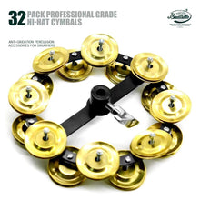 32-pack Professional Grade Hi-hat Cymbals