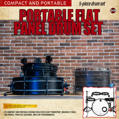 Beatello-Ultra Portable Drum Set| 1.5" Thin Shells