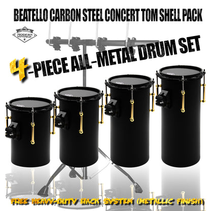Beatello Carbon Steel Octabons Drum With Hardware