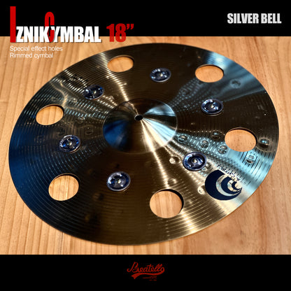 Golden Effect Crash Cymbal with Bells