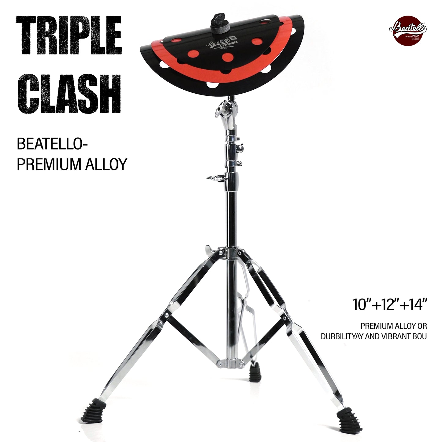 3 PCs Stacked Cymbals