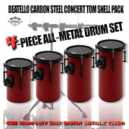 Beatello Carbon Steel Octabons Drum With Hardware