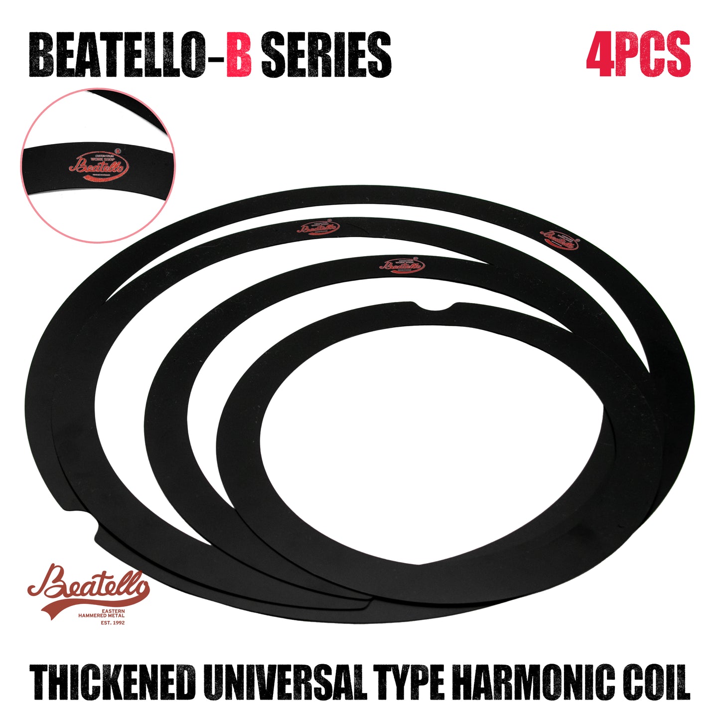 Beatello 4Pcs Pro Muffling