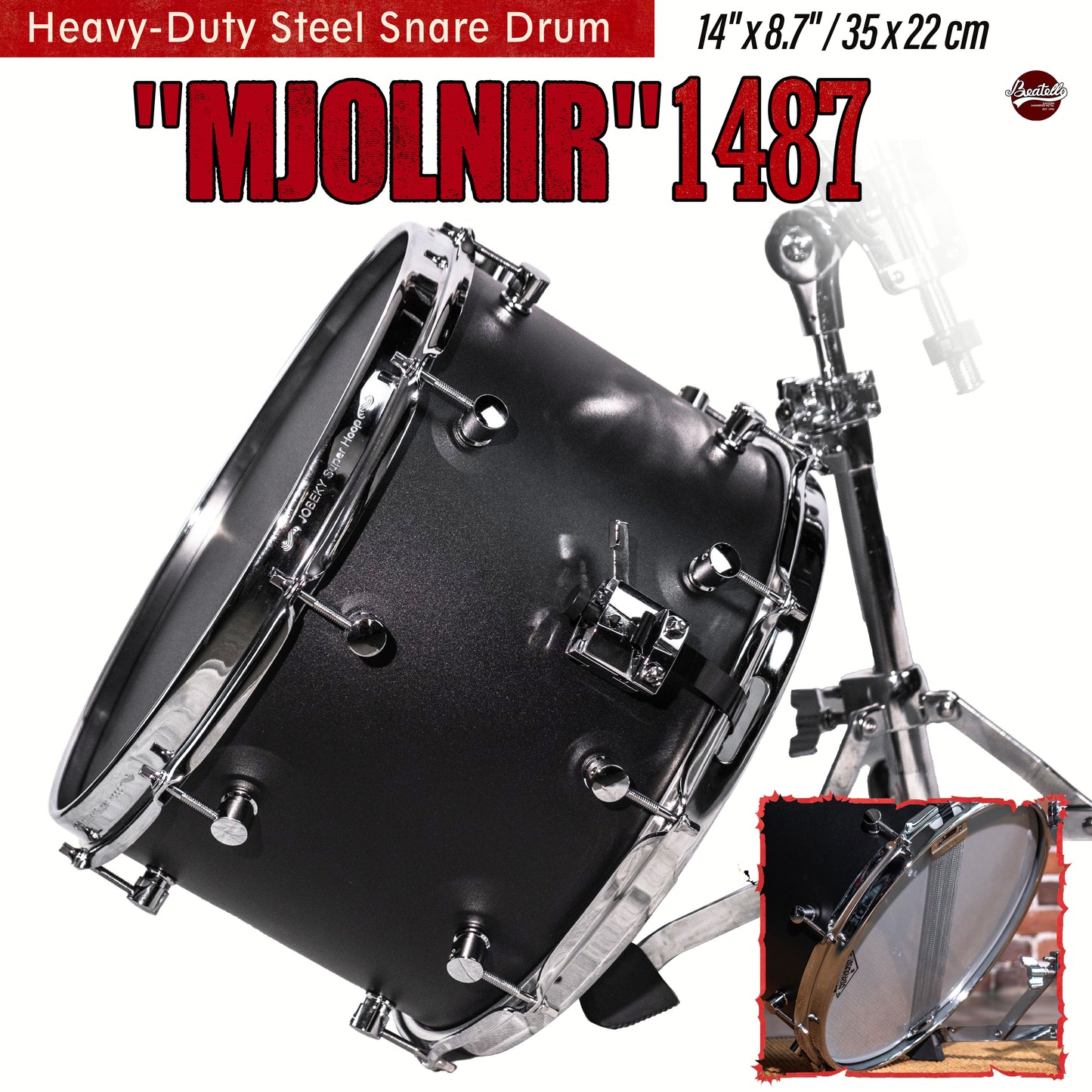 Mjolnir 1487 Snare Drum
