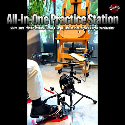 Tunable Drum Practice Pad Set