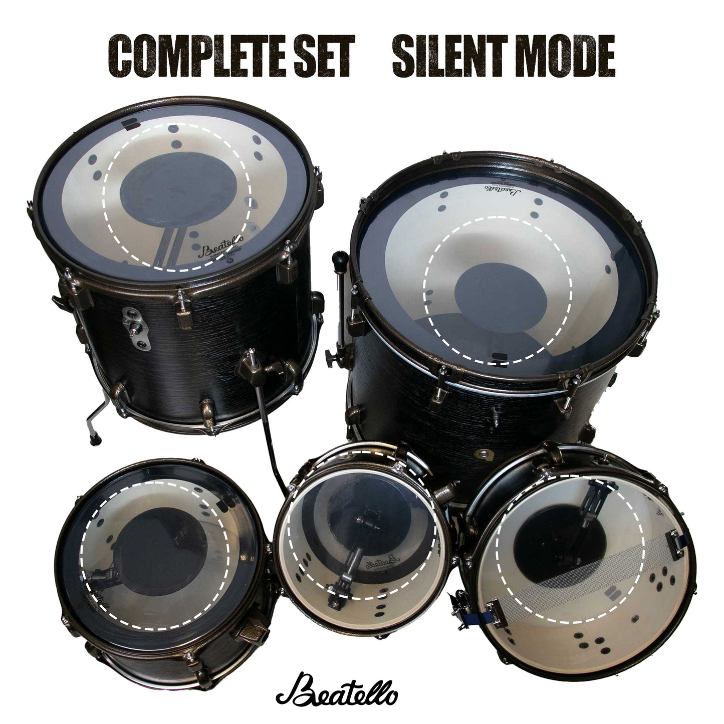 Muffler Drum 518 Series  5-Piece