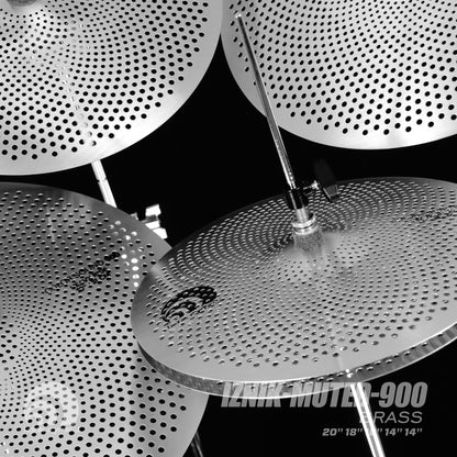 IZNiK-muted-900 BRASS Low Volume Cymbal Set My Store