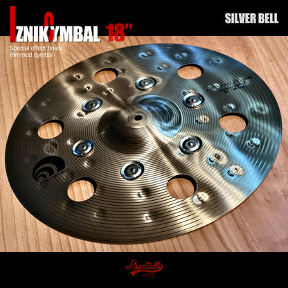 Golden Effect Crash Cymbal with Bells