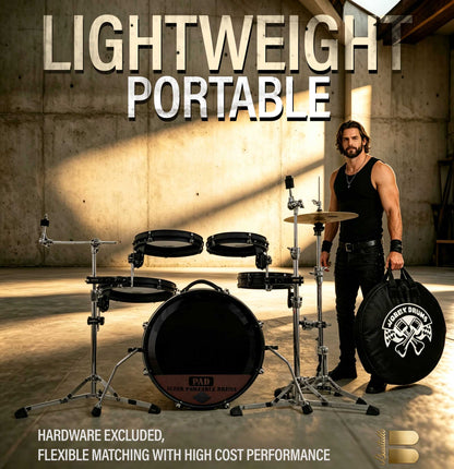 Ultra Portable Travel Drum Pad Kit