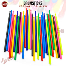 Nylon resin 5A universal drumsticks (10 pairs) in random colors