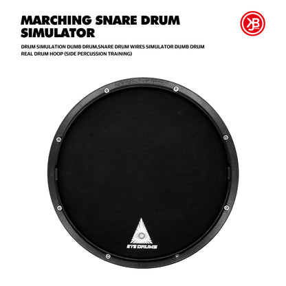 Beatello Marching Snare Drum Built-in 455 Steel Balls