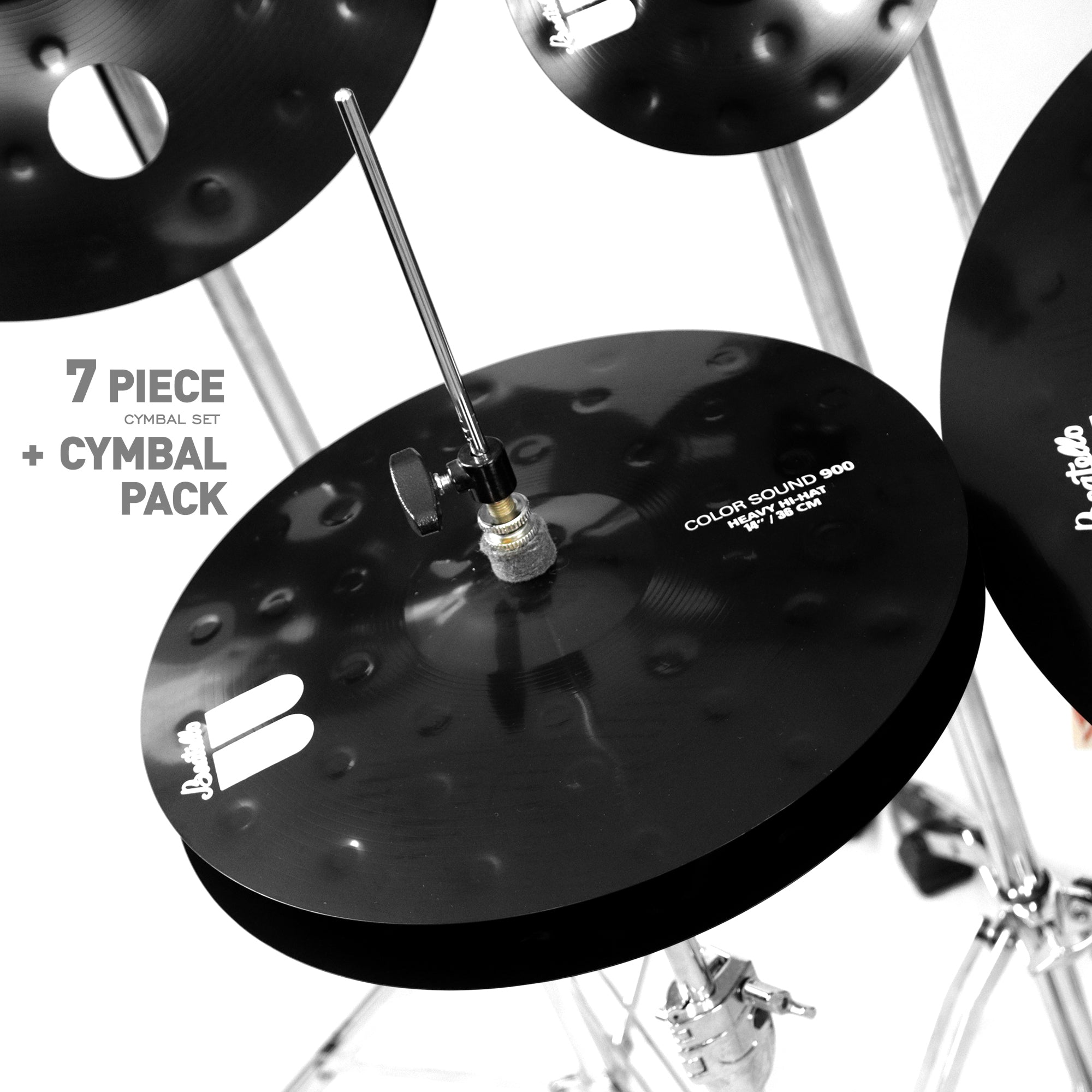 The Black Devil 900 Series-7PCS Cymbal Set – Beatello