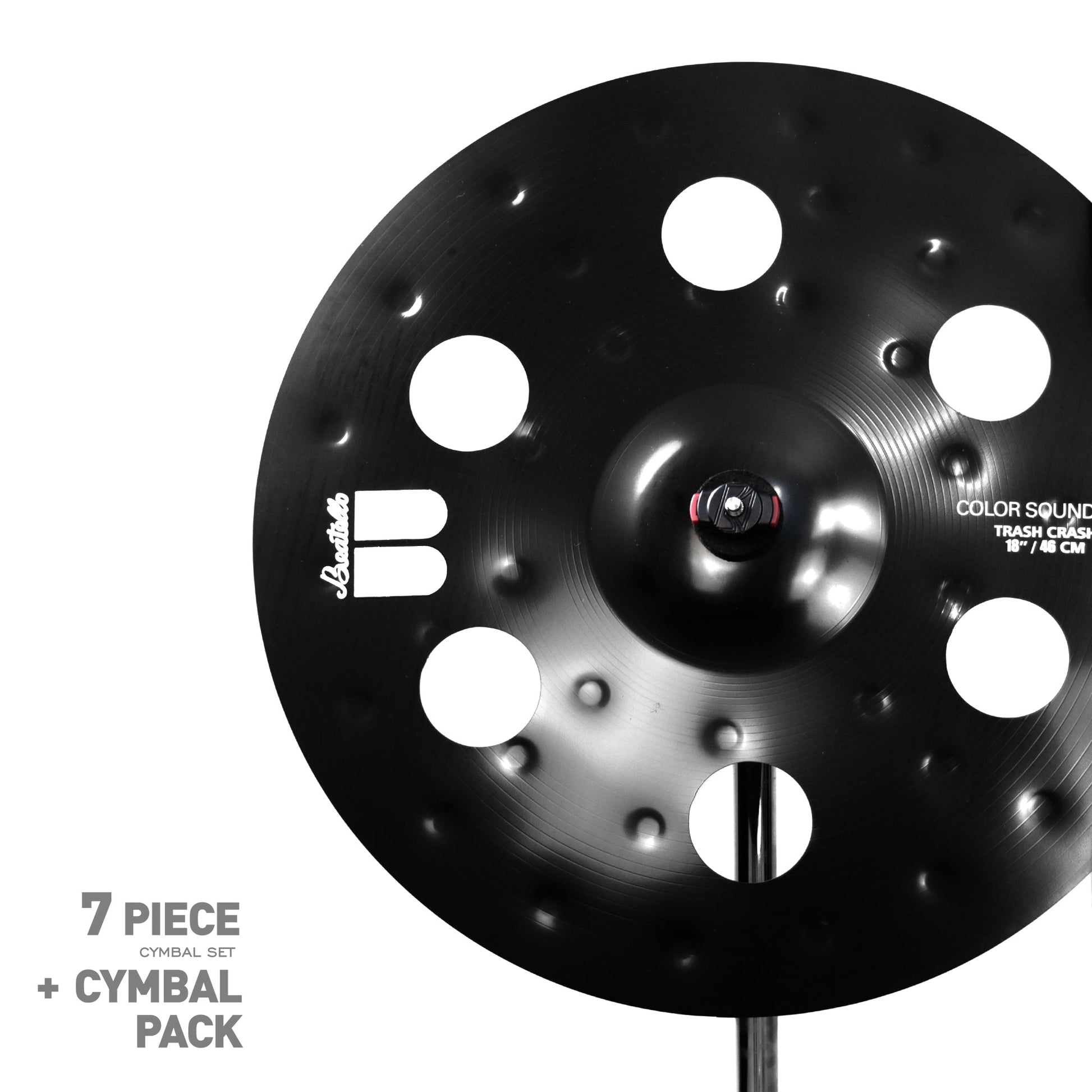 The Black Devil 900 Series-7PCS Cymbal Set Beatello