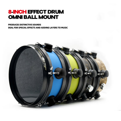 8-IN Snare Drum With a Gimbal Ball Drum
