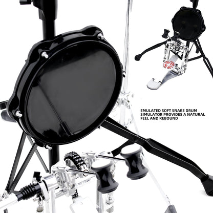 JBK DRUMS 1+1 Practice & Mute Drum Set – Quiet Drumming Anywhere My Store
