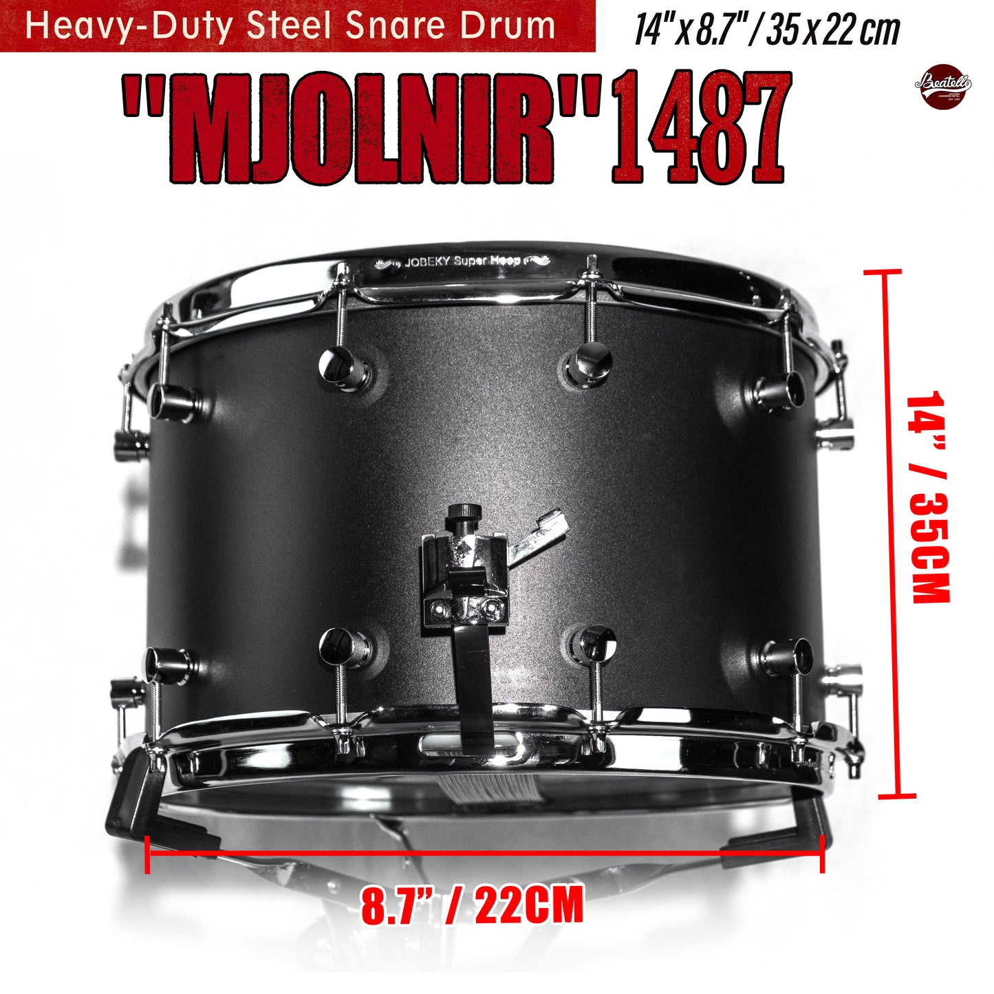 Mjolnir 1487 Snare Drum