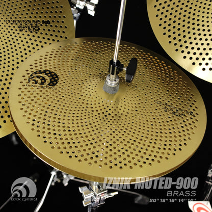 IZNiK-muted-900 BRASS Low Volume Cymbal Set My Store