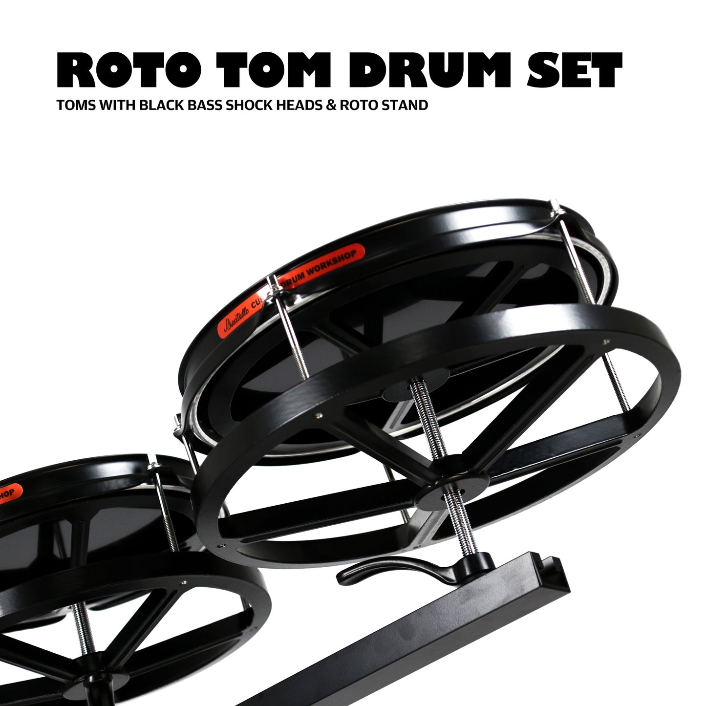 Beatello-Drums Roto Tom Drum Set （Upgraded version）