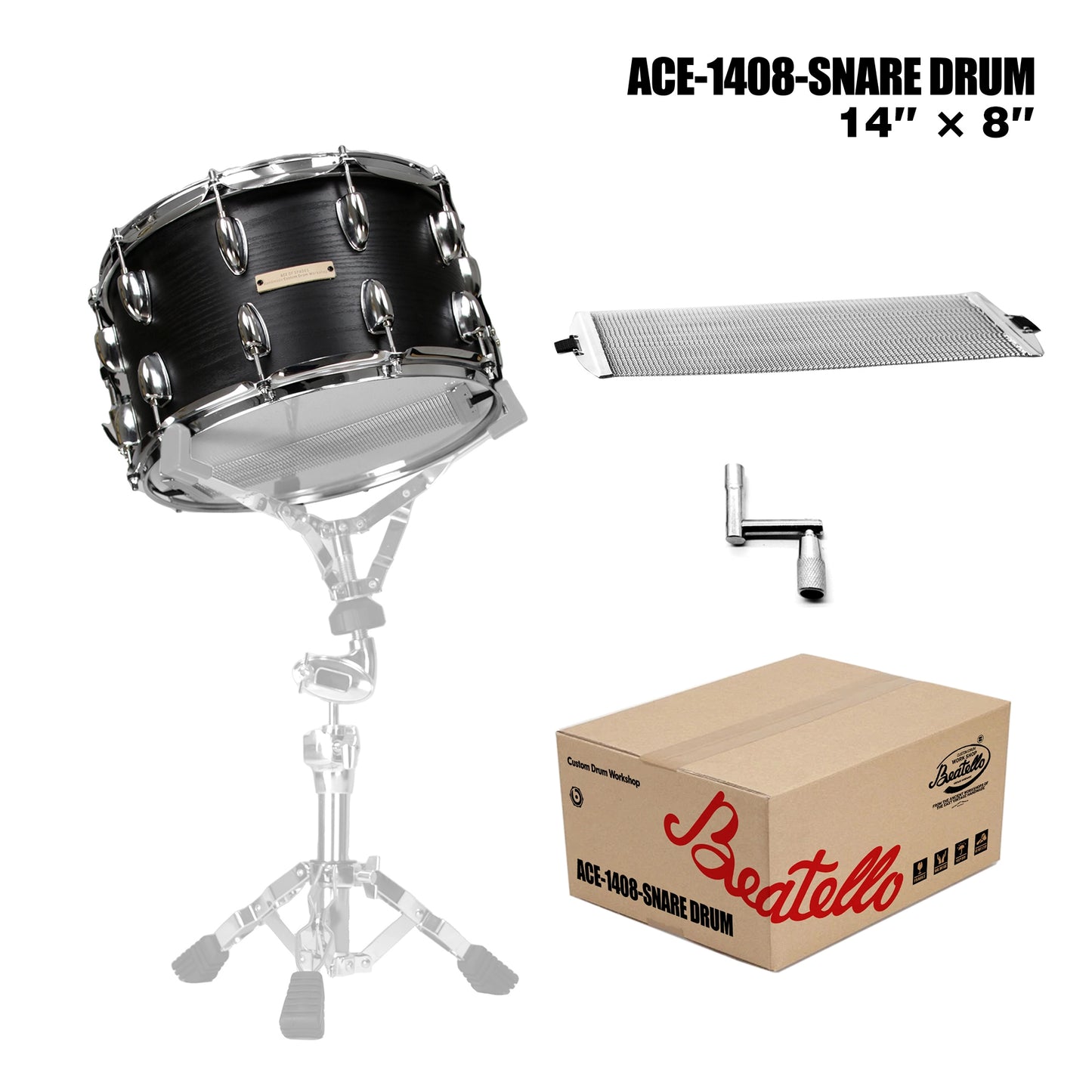 ACE-Cannon 1408  Snare Drum
