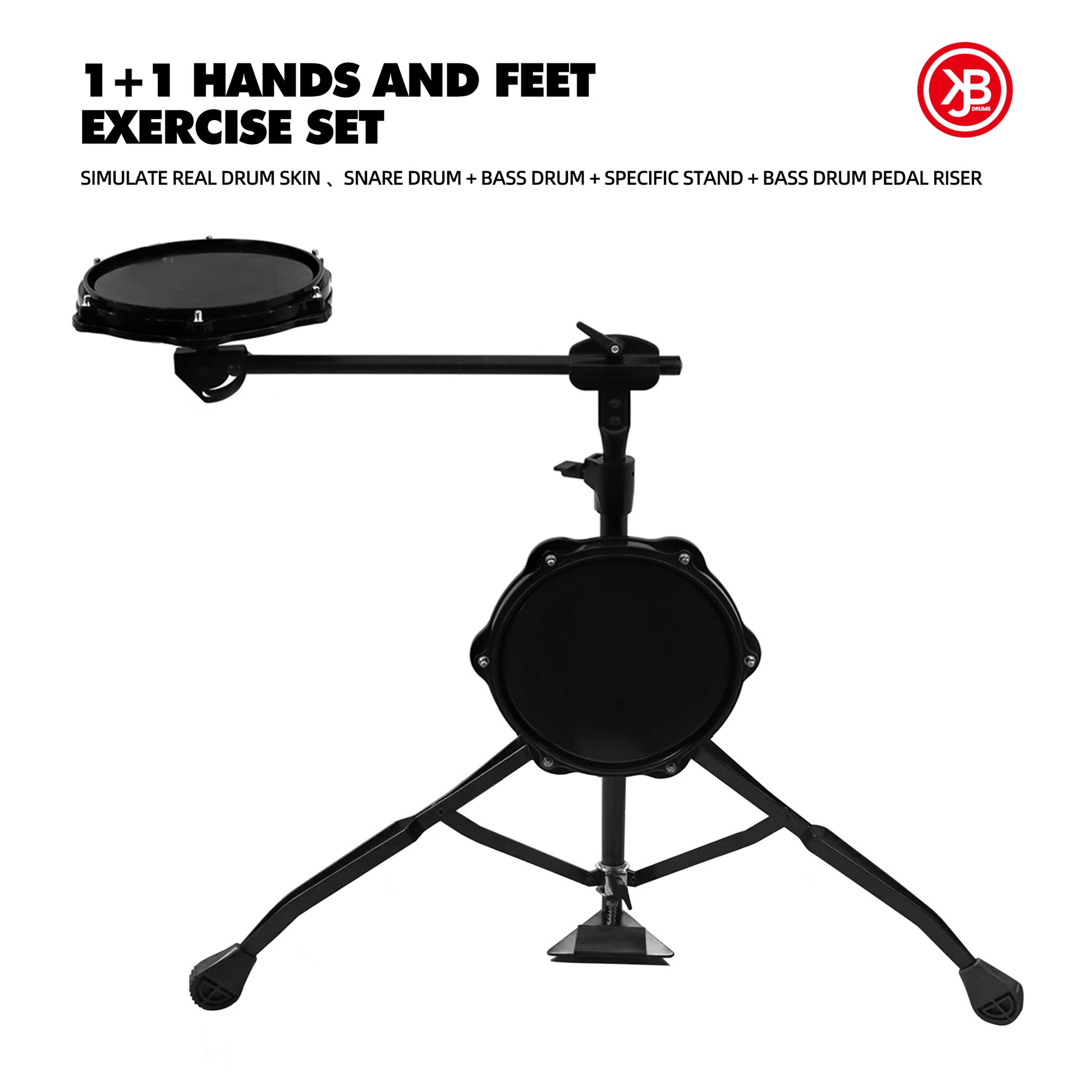 Beatello Tunable Drum Practice Pad Set