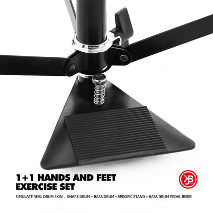 Tunable Drum Practice Pad Set