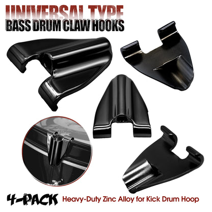 Beatello Bass Drum Claw Hooks