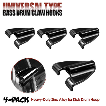 Beatello Bass Drum Claw Hooks