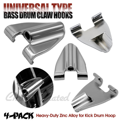 Beatello Bass Drum Claw Hooks