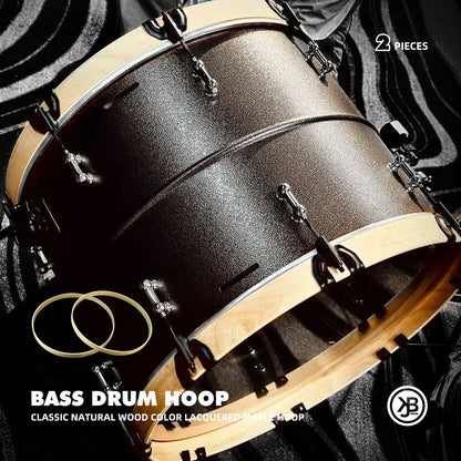 Bass Drum Hoop - 22 inch, Natural Finish Beatello