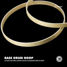 Bass Drum Hoop - 22 inch, Natural Finish Beatello