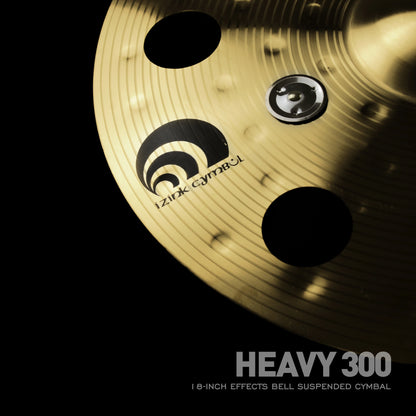 Beatello-Golden Effect Crash Cymbal with Bells