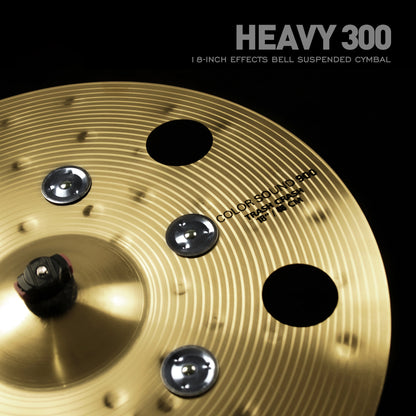 Beatello-Golden Effect Crash Cymbal with Bells