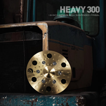 Beatello-Golden Effect Crash Cymbal with Bells