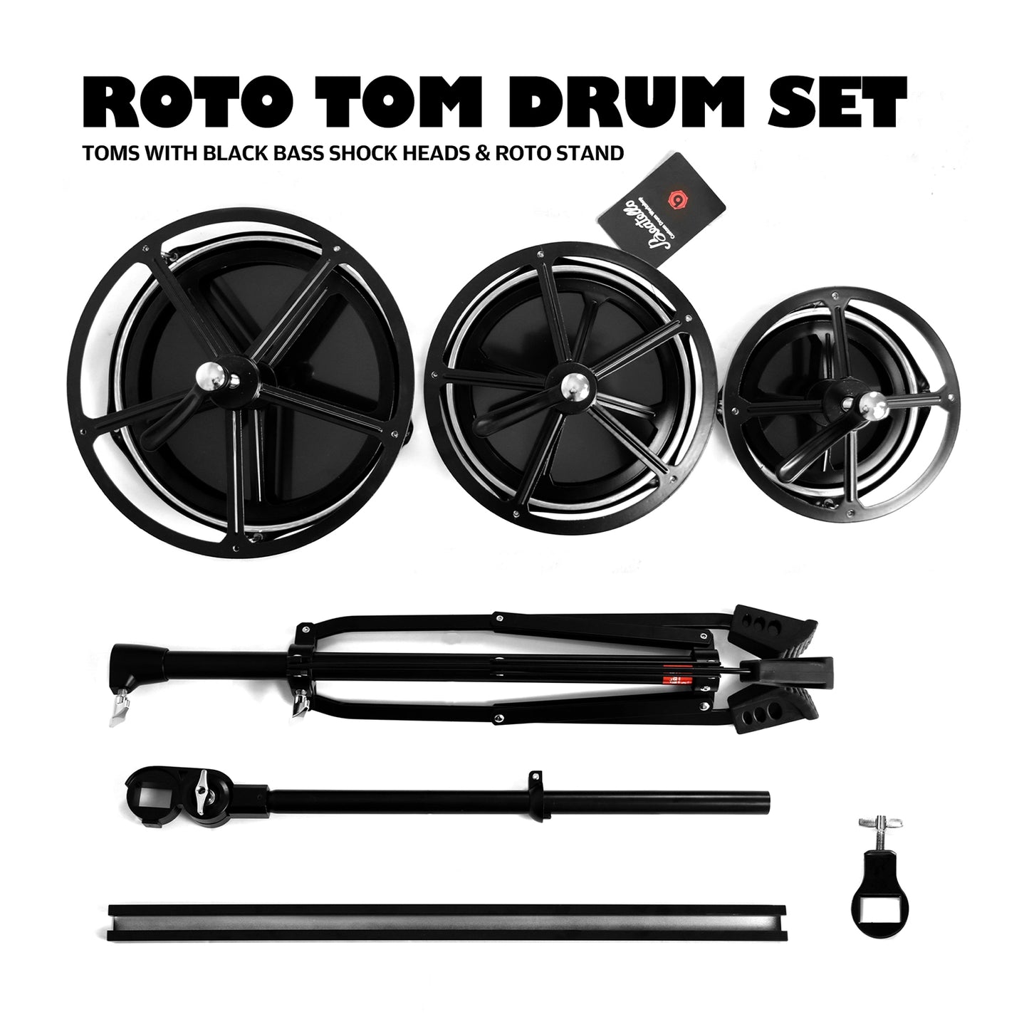 Beatello-JBK Drums Roto Tom Drum Set