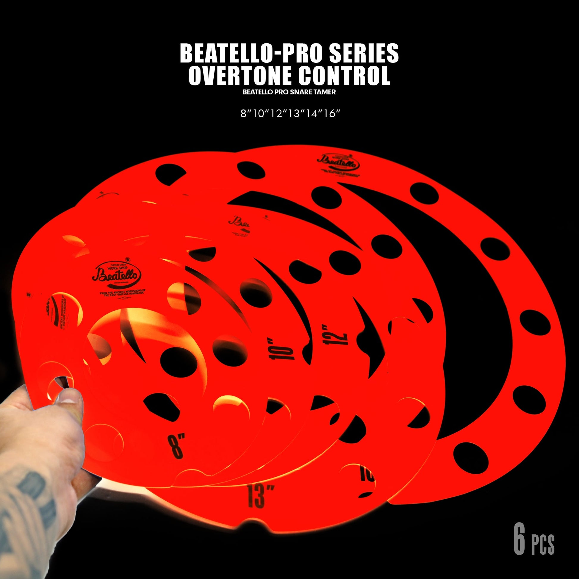 Beatello-Reso Rings & Low-End Enhancers Drum Mute Beatello workshop