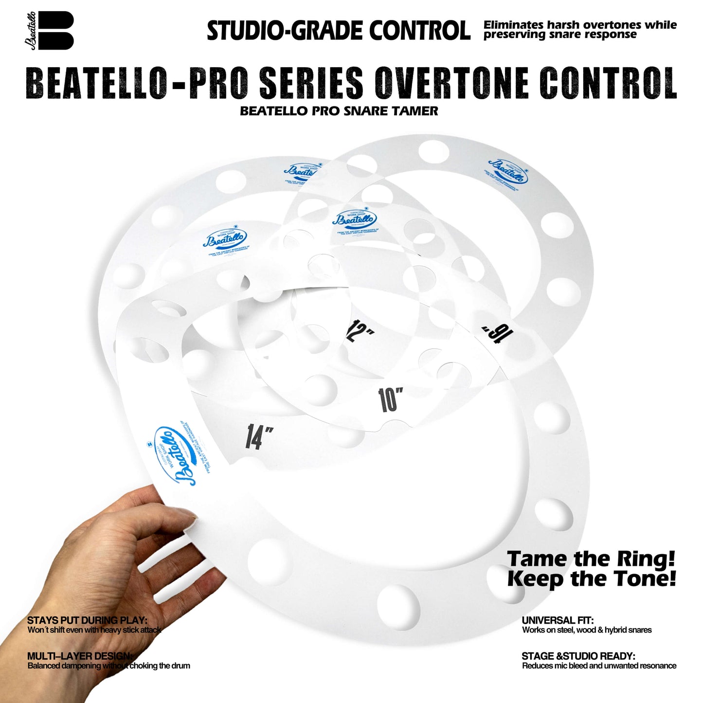 Beatello E-Ring Pack 8/10/12/14/16