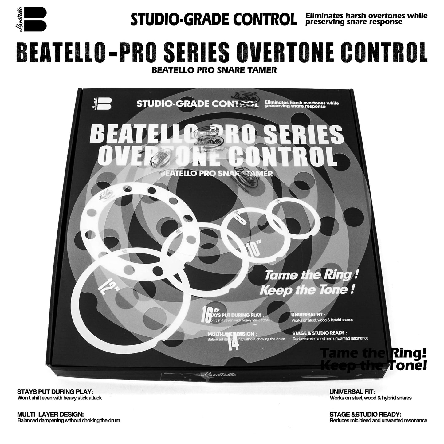 Beatello E-Ring Pack 8/10/12/14/16