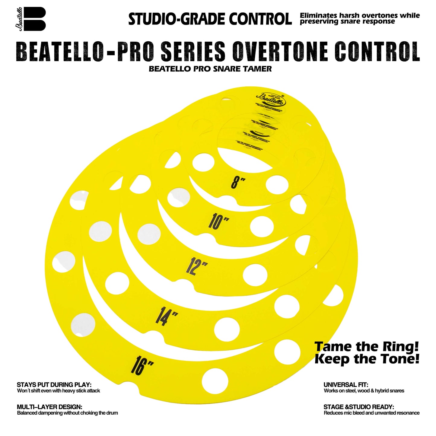 Beatello E-Ring Pack 8/10/12/14/16