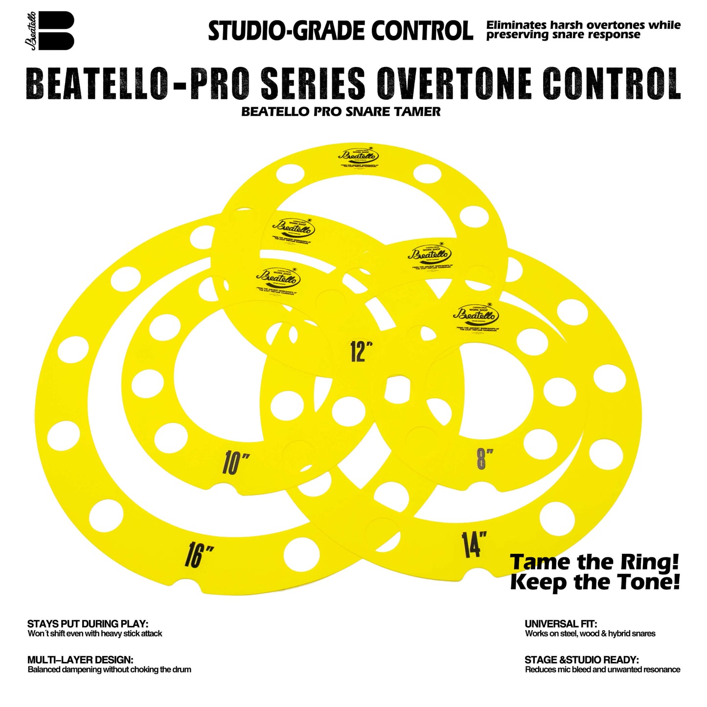 Beatello E-Ring Pack 8/10/12/14/16